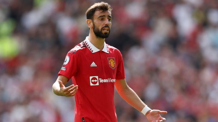 Bruno Fernandes was ineffective in Manchester United's home defeat to Brighton