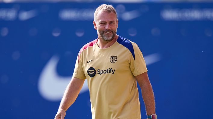 Hansi Flick has guided Barca to the top of LaLiga