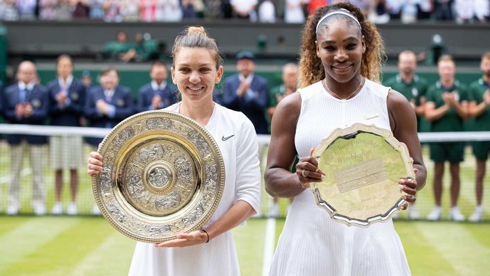 Simona Halep defeated Serena Williams in the 2019 Wimbledon final