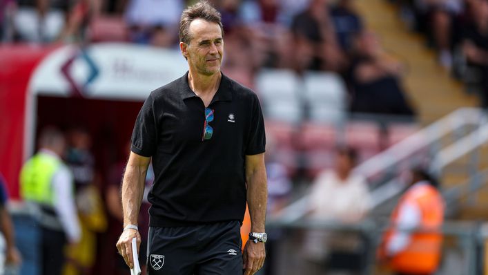 Julen Lopetegui was named West Ham's new manager over the summer