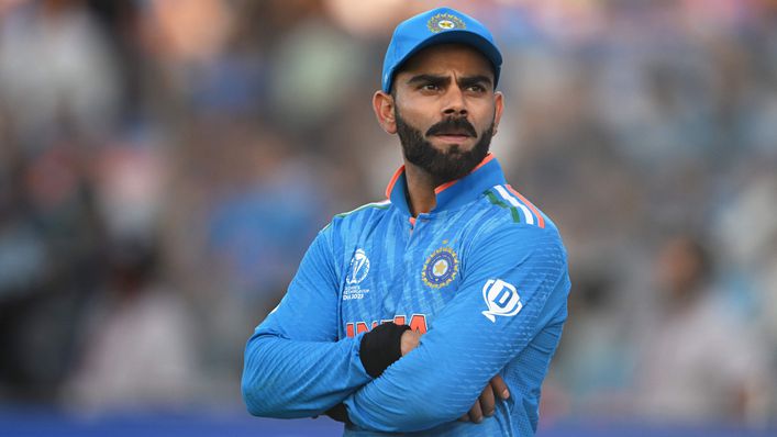 Virat Kohli is the leading run-scorer in ODI and T20 World Cups combined