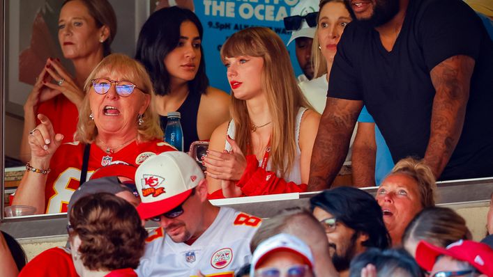 Taylor Swift has been a regular guest at Kansas City Chiefs games this season