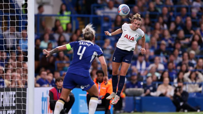 Martha Thomas was a standout performer in Tottenham's defeat at Chelsea