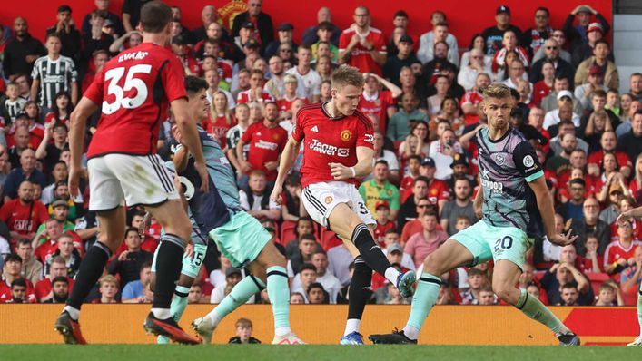 Scott McTominay's late brace earned Manchester United a precious win over Brentford