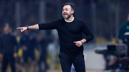 Roberto De Zerbi will hope to see Brighton secure top spot in Europa League Group B.