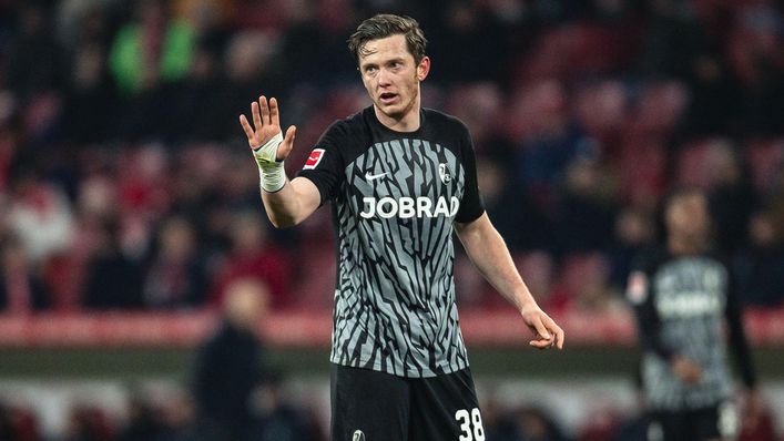 Austrian forward Michael Gregoritsch scored the winner for Freiburg in the first leg of their tie with West Ham.
