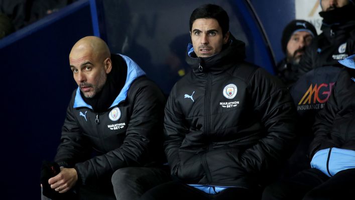 Former colleagues Pep Guardiola and Mikel Arteta will meet in the FA Cup fourth round