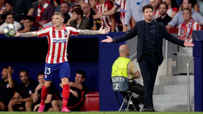 Newcastle right-back Kieran Trippier worked with Diego Simeone at Atletico Madrid