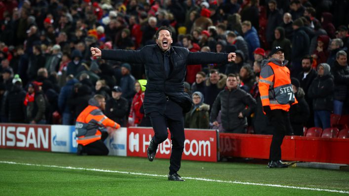 Diego Simeone has been Anfield's enemy during previous clashes against Liverpool