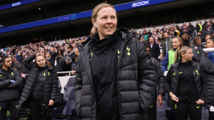 Rehanne Skinner was delighted to take her team back to the Tottenham Hotspur Stadium yesterday