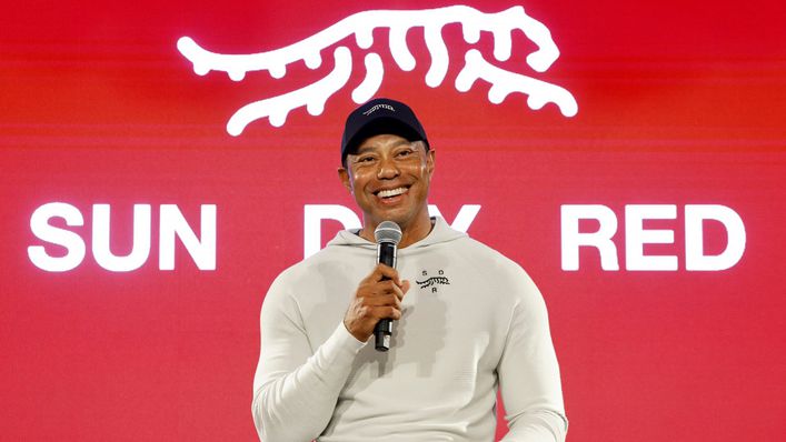 Tiger Woods will wear Sun Day Red clothing and footwear following his split from Nike