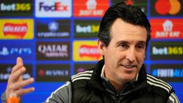 Unai Emery saw his Villa side held by Ipswich at Portman Road earlier in the season