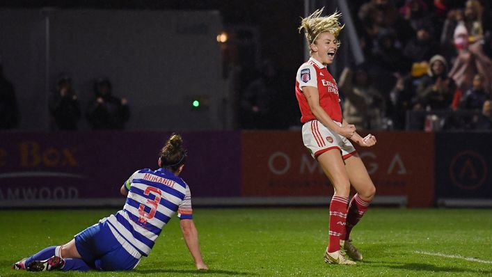 Leah Williamson scored Arsenal's fourth goal against Reading