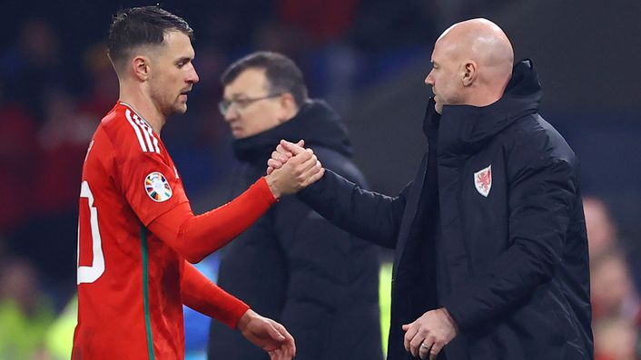 Rob Page handed Aaron Ramsey the Wales captain's armband