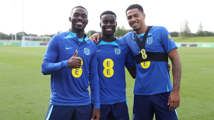 Fikayo Tomori, Marc Guehi and Levi Colwill are vying for a place in England's defence