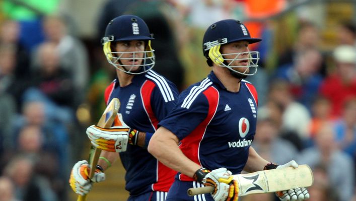 Kevin Pietersen (left) and Andrew Flintoff (right) will team up to commentate on The Hundred this summer