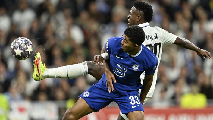 Wesley Fofana and his Chelsea team-mates had a difficult night at the Bernabeu
