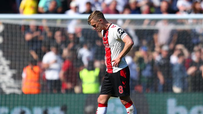 James Ward-Prowse scored 10 goals this season but could not save Southampton