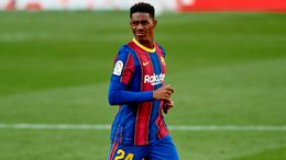 Barcelona’s financial difficulties saw them sell Junior Firpo for just £13million to Leeds