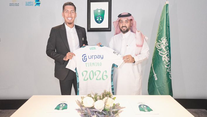 Roberto Firmino signed a three-year contract with Al-Ahli (Credit: @ALAHLI_FCEN)