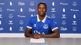 Ashley Young has signed a one-year deal with Everton