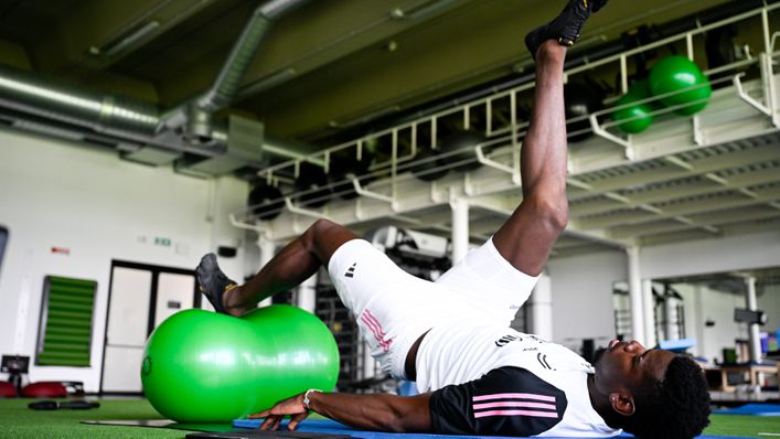 Paul Pogba is working hard to get in shape