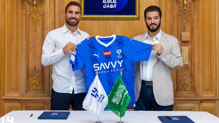 Ruben Neves was the first European star to join Al-Hilal (Credit: @Alhilal_EN)