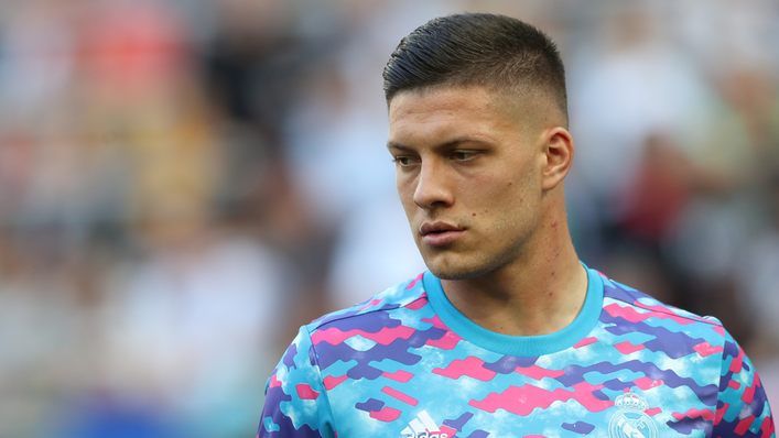 Luka Jovic has made just six LaLiga starts in two seasons for Real Madrid