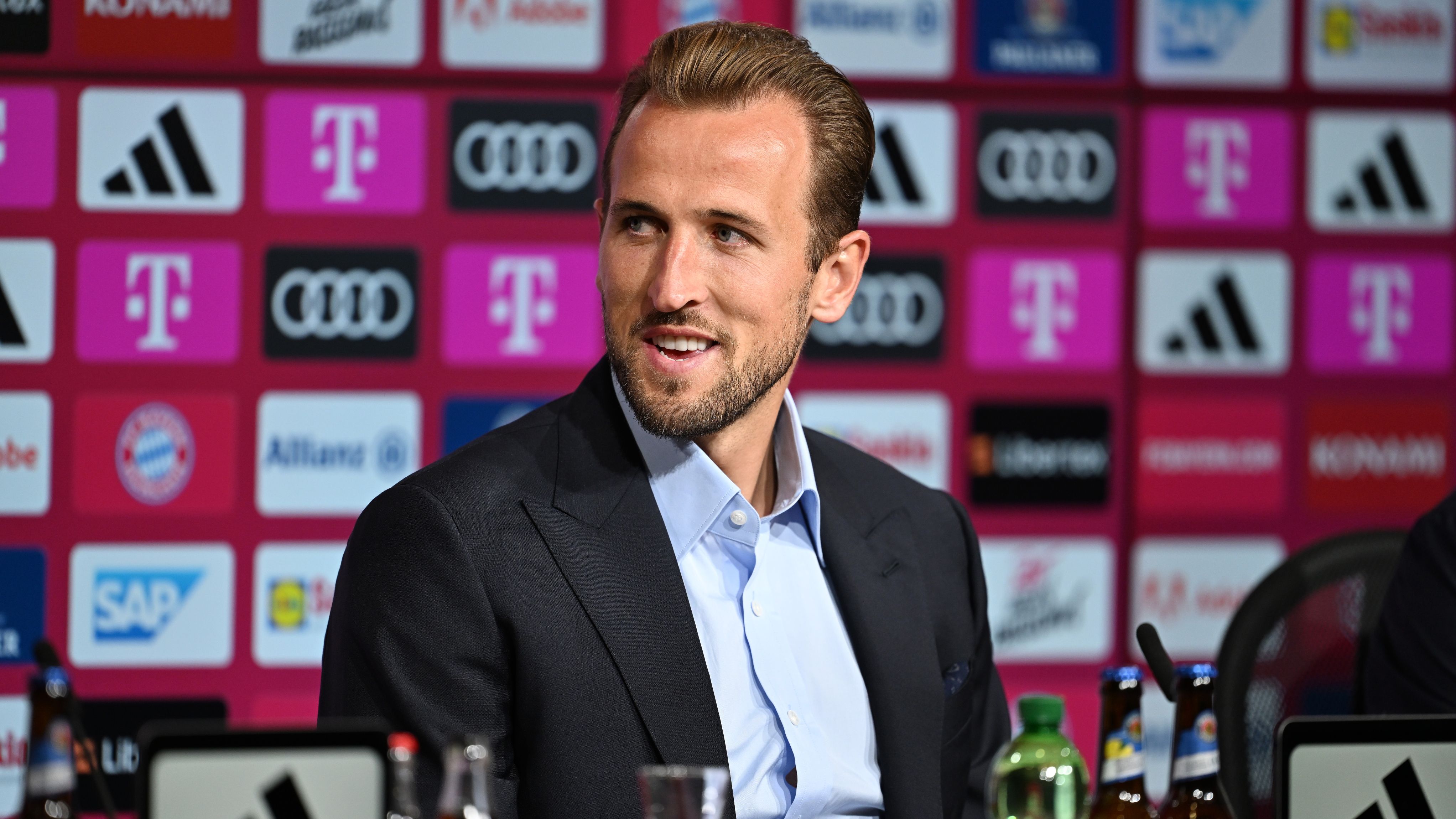 Harry Kane opens up on Tottenham exit in first Bayern Munich press ...