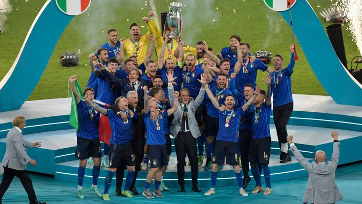 Italy are the reigning European champions after defeating England in the delayed Euro 2020 showpiece