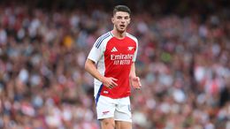 Arsenal will be without the services of midfield lynchpin Declan Rice and captain Martin Odegaard on Sunday