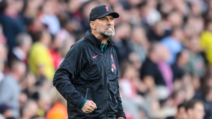 Jurgen Klopp's Liverpool welcome Manchester City to Anfield on Sunday