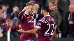 Said Benrahma and Jarrod Bowen's first-half goals were enough to secure West Ham's victory
