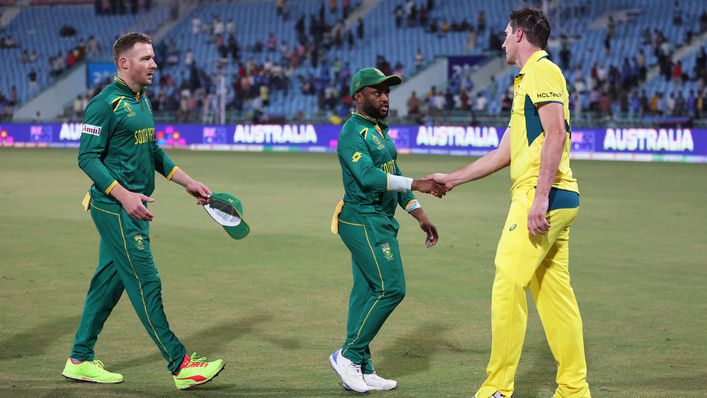 Temba Bavuma's South Africa side were too strong for Australia in Lucknow