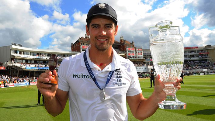 Alastair Cook captained England to Ashes glory in 2015