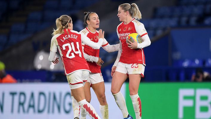 Alessia Russo was on the scoresheet as Arsenal picked up three points