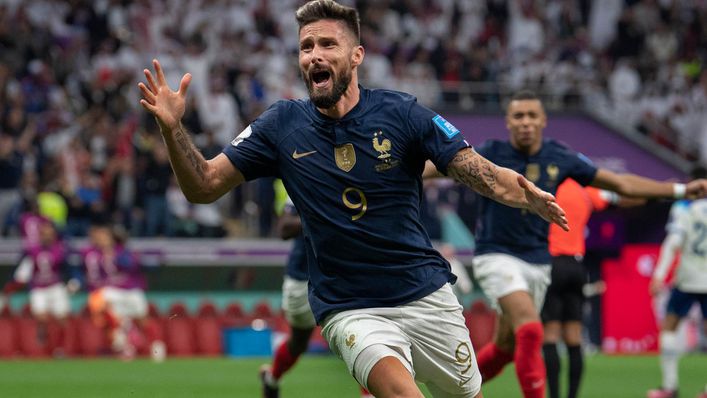 Olivier Giroud grabbed France's winner to break English hearts in the quarter-finals