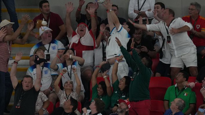 England and Wales fans enjoyed the World Cup in Qatar