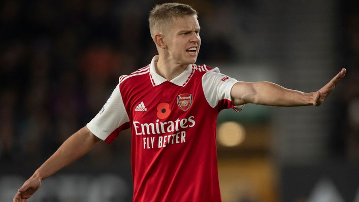 Oleksandr Zinchenko has been a key player for Arsenal