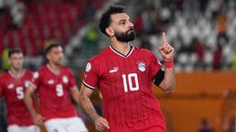 Mohamed Salah scored a late penalty for Egypt