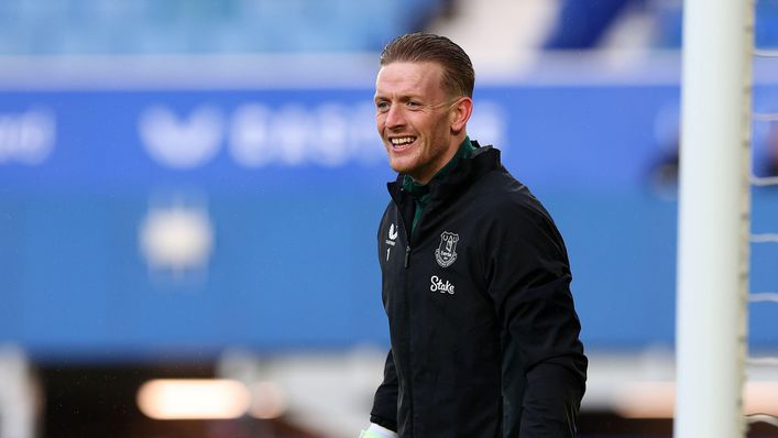 Everton and Jordan Pickford are now under new manager David Moyes