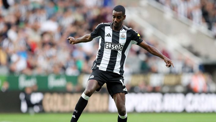 Alexander Isak is in a rich vein of form for Newcastle