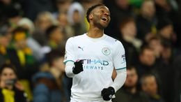 Raheem Sterling was on fire for Manchester City at Norwich