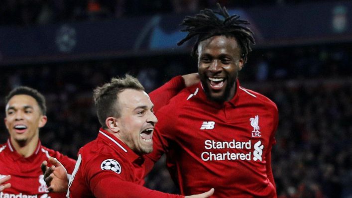 Divock Origi scored the decisive goal in Liverpool's thrilling 4-3 aggregate victory against Barcelona in 2019