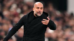 Pep Guardiola will be hoping Manchester City can overcome rivals Manchester United on Saturday