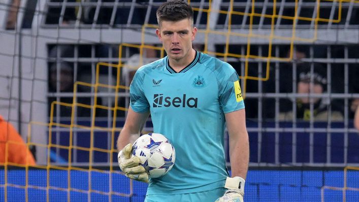 Goalkeeper Nick Pope is one of a number of injury absentees for Eddie Howe's Newcastle United.