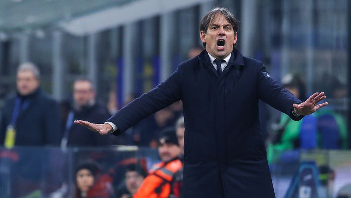 Simone Inzaghi's Inter Milan face a tough trip to Juventus as they look to keep pace with Napoli