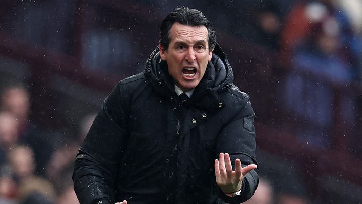 Unai Emery has seen his Aston Villa side struggle at home in recent weeks