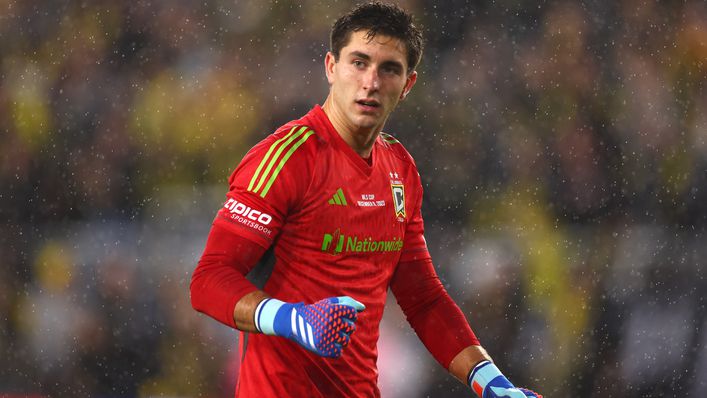 Arsenal are being linked with Columbus Crew goalkeeper Patrick Schulte