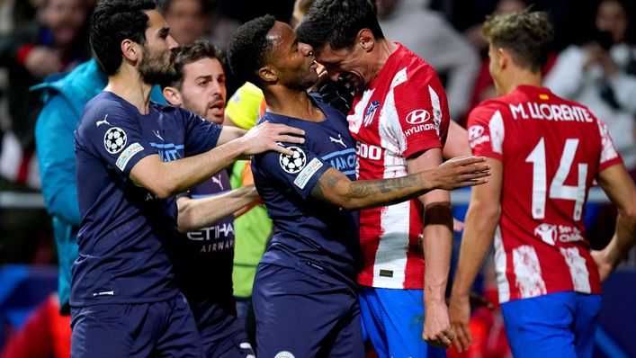 Atletico Madrid defender Stefan Savic was involved in some ugly scenes against Manchester City